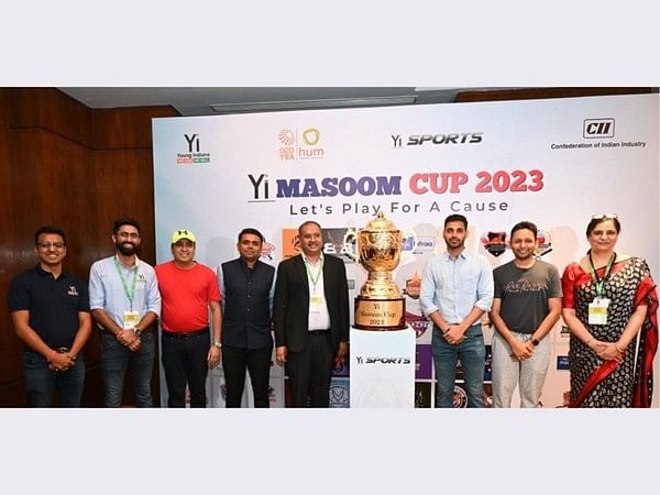 Launch of CII Yi Masoom Cricket Trophy by Indian Cricketer Bhuvneshwar Kumar