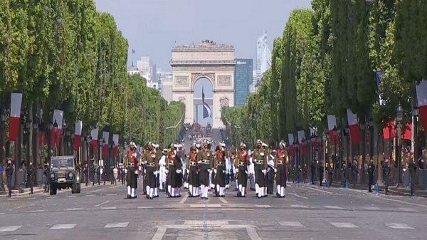 “We honour memory of those who fought with French”: Macron mentions Indian contingent’s participation in Bastille Day parade