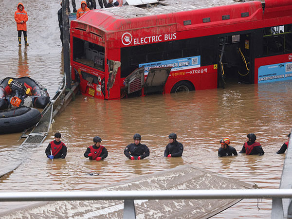 South Korea: 47 people die in excessive rains, 3 still missing