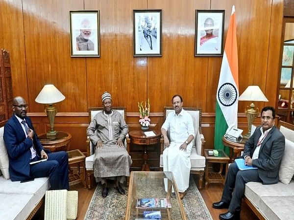 MoS Muraleedharan discusses cooperation in trade, health with Gambia High Commissioner