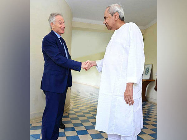 Former UK PM Tony Blair calls on Odisha CM, discusses economic growth