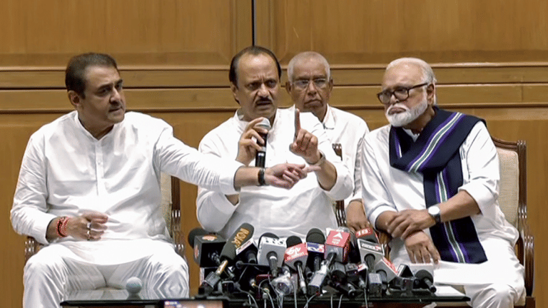 As Ajit lays claim to NCP name & symbol, Sharad Pawar says ‘people will decide who party belongs to’