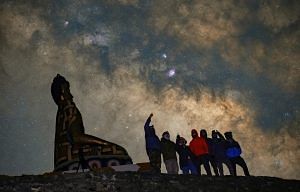 Astrophotographers under the Milky Way | Photo credit: Nihal Amin