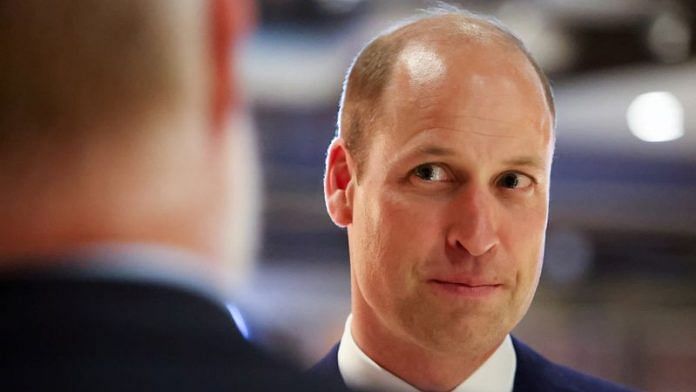 Britain's Prince William attends a United for Wildlife screening of documentary Rhino Man, at The Cinema in Battersea Power Station in London, Britain June 13, 2023 | Reuters