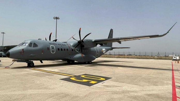 In Seville, first C-295 that will be delivered to IAF in September | Snehesh Alex Philip | ThePrint