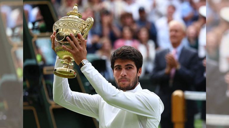 Carlos Alcaraz shocks tennis world, ends Djokovic’s long reign to claim first Wimbledon title