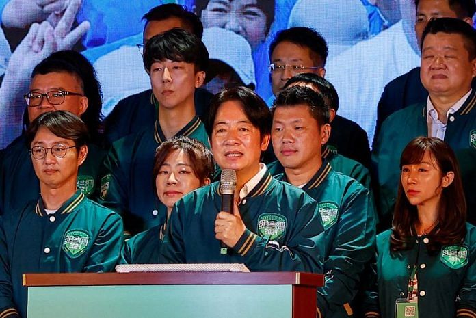 Taiwan's Vice President William Lai makes a speech at the ruling Democratic Progressive Party annual congress in Taipei | Reuters file photo