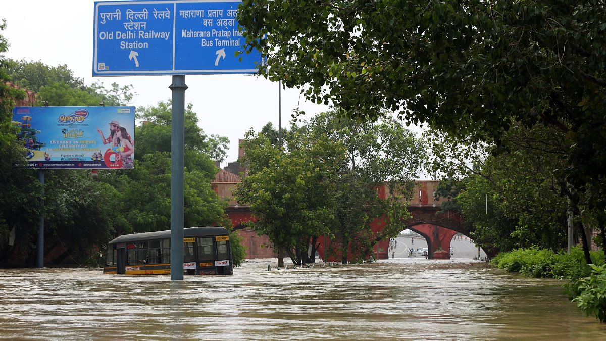 Delhi floods | Photo by Suraj Singh Bisht, ThePrint