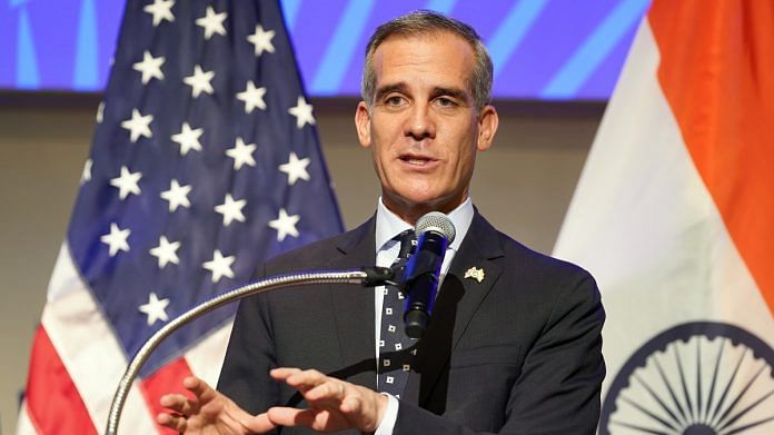 United States Ambassador to India Eric Michael Garcetti | ANI file photo