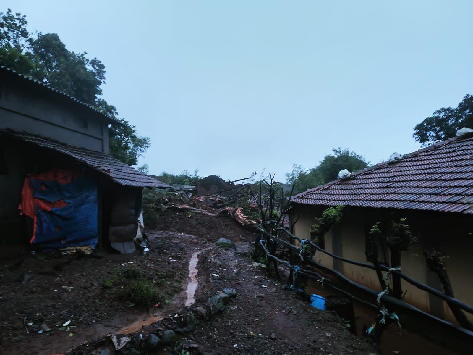 A view of Irshalwadi village in Raigad, Maharashtra | Photo: NDRF 