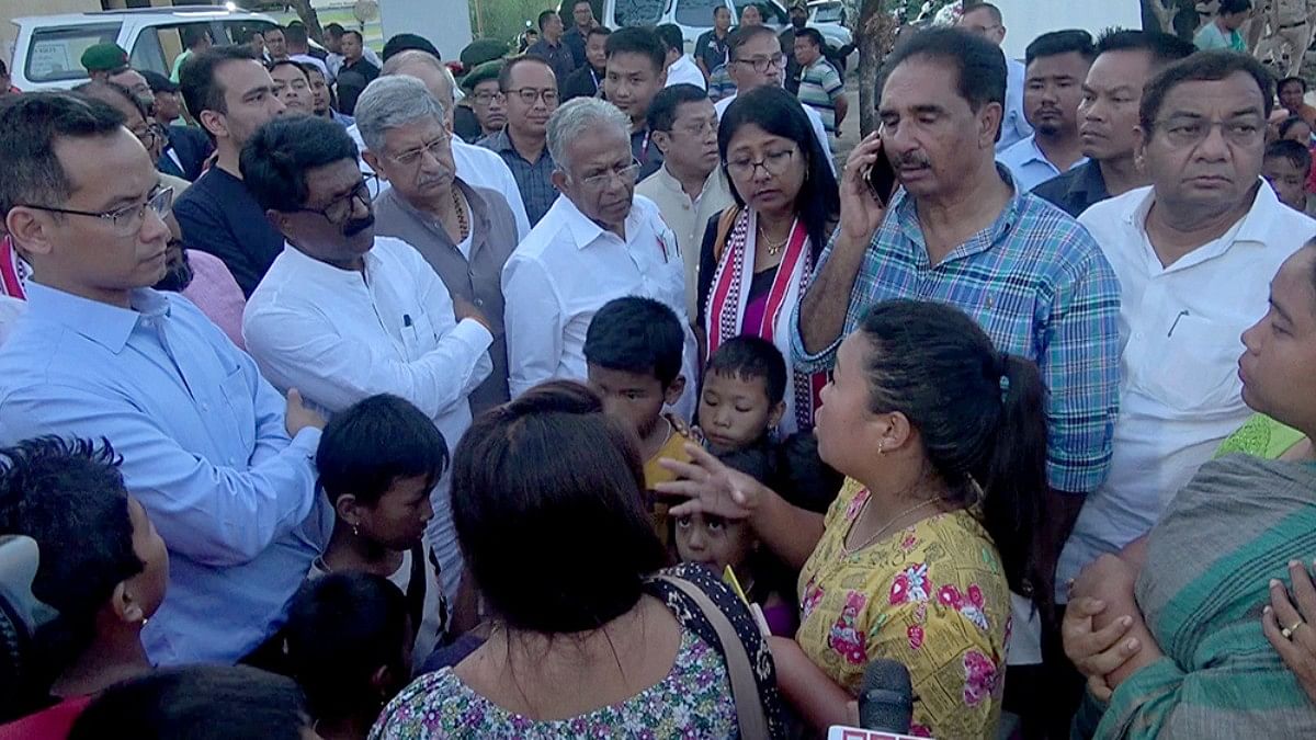 Modi’s ‘indifference’, Oppn’s ‘political tourism’ — INDIA MPs’ Manipur visit & how BJP reacted