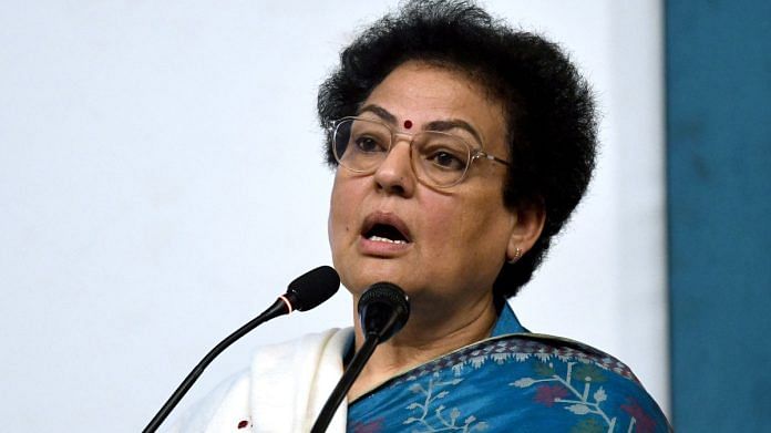 National Commission for Women (NCW) chairperson Rekha Sharma | ANI file photo