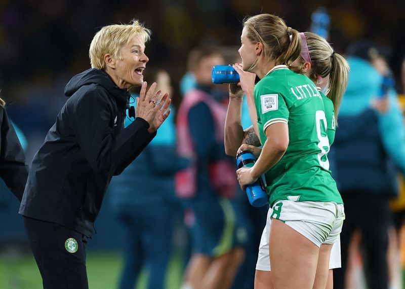 SoccerCoach Pauw proud of Ireland's narrow debut loss to Australia