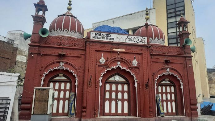 Mubarak Masjid, the mosque built by courtesan Mubarak Begum in the 19th-century | Photo: Muskaan Gupta, ThePrint