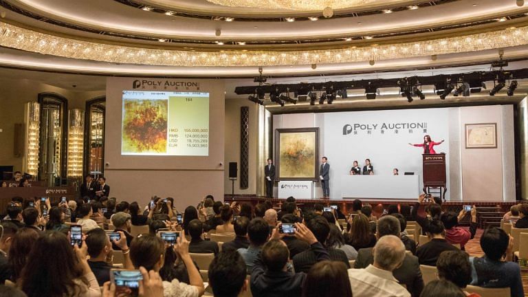 China’s elite love art, hide it from CCP. It’s their dirty secret