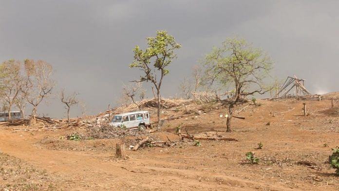 In 17 days of police operations, Bakhari village was razed to the ground for alleged encroachment and large-scale deforestation | Shubhangi Misra, ThePrint