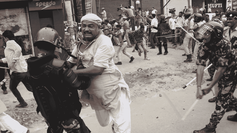 BJP blames police lathicharge as worker dies at Patna protest. Police deny charge  