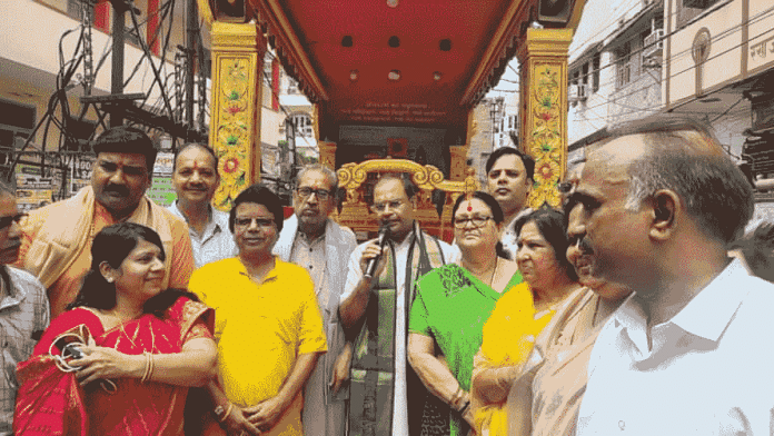 Kanpur Mayor Pramila Pandey (fourth from right) at an event | Photo: @pramila_pandey