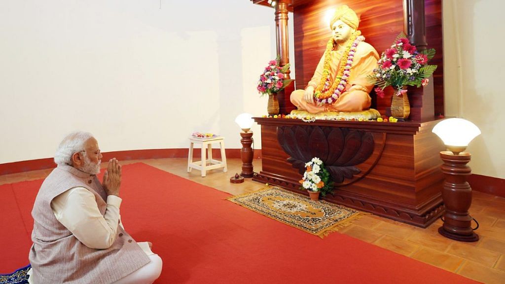 PM Modi pays tribute to Swami Vivekananda on 125th Anniversary of Sri Ramakrishna Math | Representational image | ANI