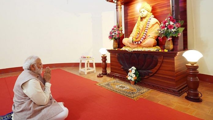 PM Modi pays tribute to Swami Vivekananda on 125th Anniversary of Sri Ramakrishna Math | Representational image | ANI