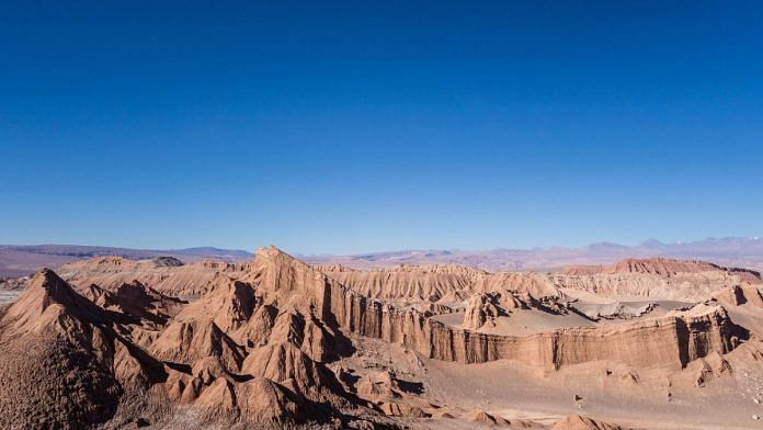 File photo of the Atacama Desert in Chile in Pixabay