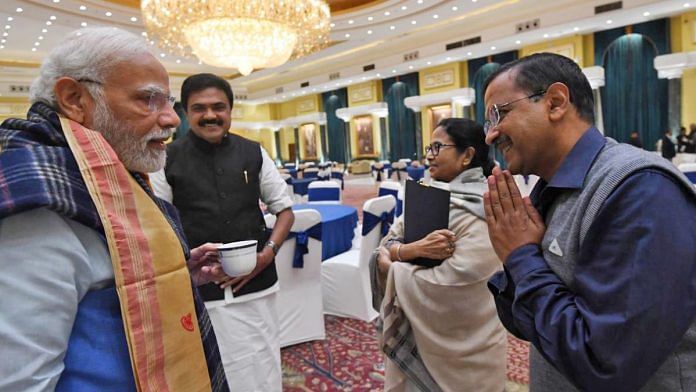 File photo of PM Modi and Delhi CM Arvind Kejriwal | ANI