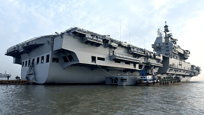 WESEE is now working on next generation version of indigenous Combat Management System that is fitted on board Indian naval ships, including the indigenous aircraft carrier INS Vikrant | ANI File Photo