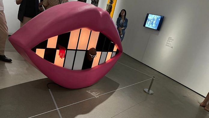 The 'Kiss Me' installation at MMCA, Seoul | Photo: Monami Gogoi | ThePrint
