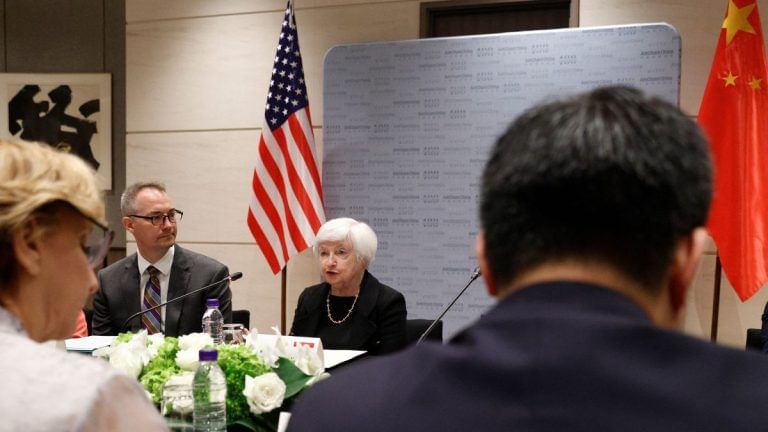 Yellen urges China to adopt market reforms during her visit, insists US won’t disassociate