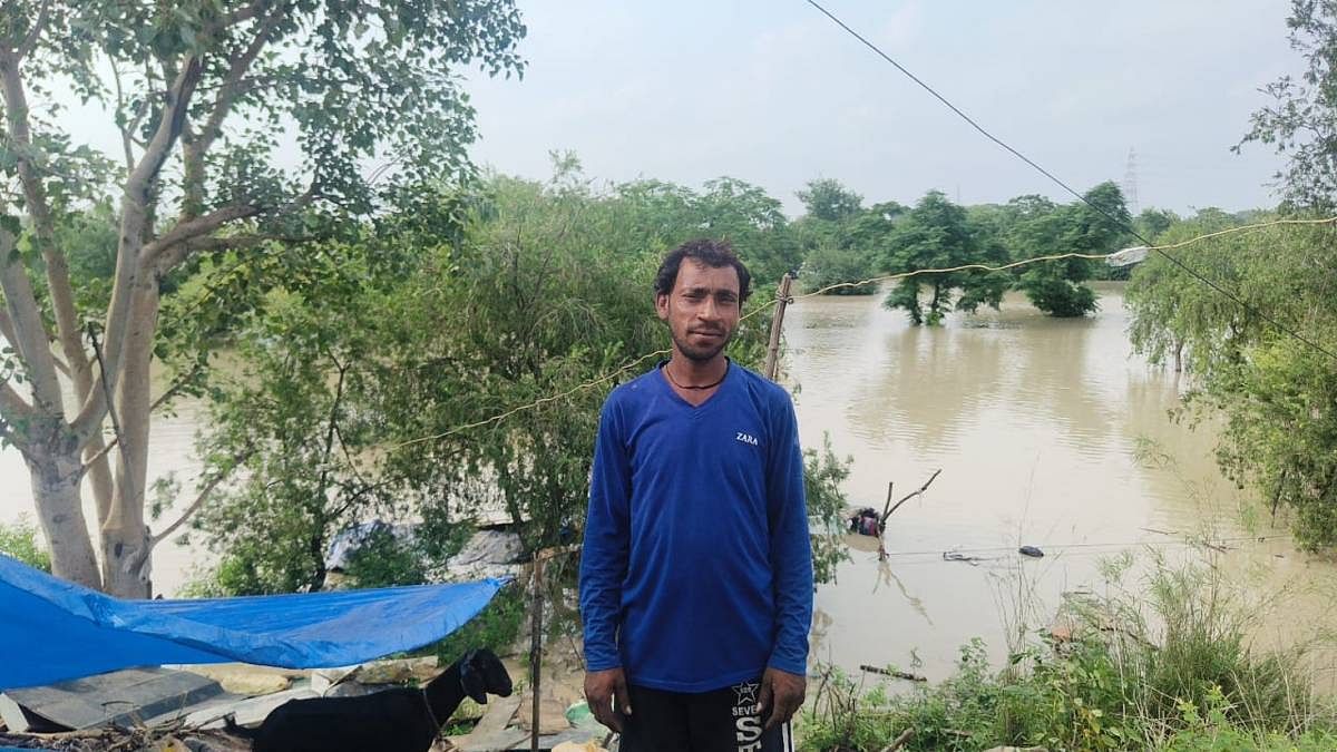 Hiralal, a labourer impacted by the flood | Photo: Devansh Mittal | ThePrint