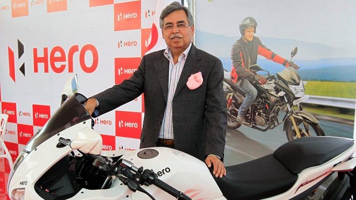 File photo of Pawan Munjal, Managing Director and CEO of Hero MotoCorp | Reuters