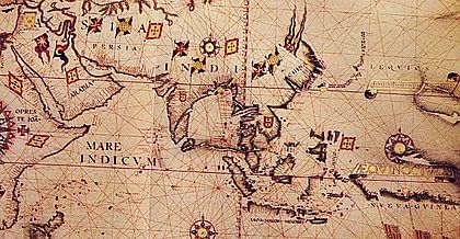 16th century Portuguese navigational chart of the region | Commons