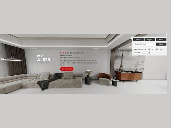 AGL Aura 360 Tile Visualizer launched by AGL Tiles: A revolutionary tool for tile selection