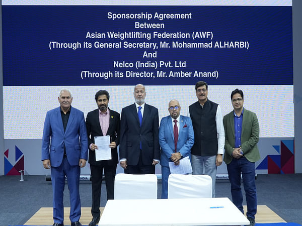 Nelco (India) signed sponsorship agreement with Asian Weightlifting Federation (AWF) of USD 200,000 