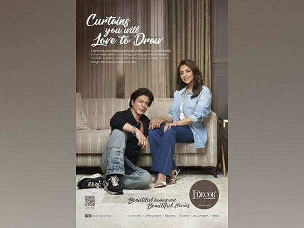 Home Decor brand D'Decor launches it's new campaign – 'Curtains You Will Love to Draw' featuring Gauri Khan and Shahrukh Khan