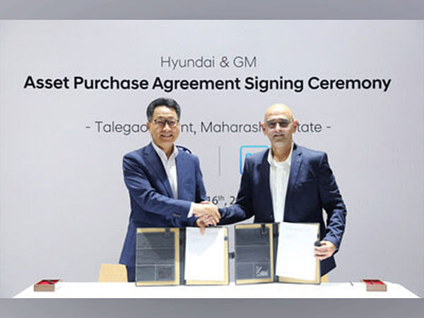 Hyundai Motor India signs 'Asset Purchase Agreement' for acquisition of identified assets at GM India Talegaon Plant