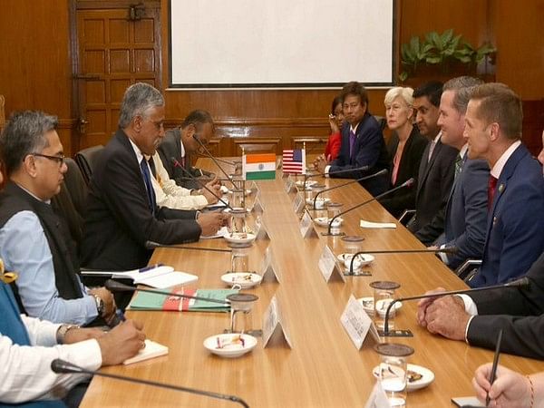 Defence Secretary Giridhar Aramane meets US Congressional delegation 