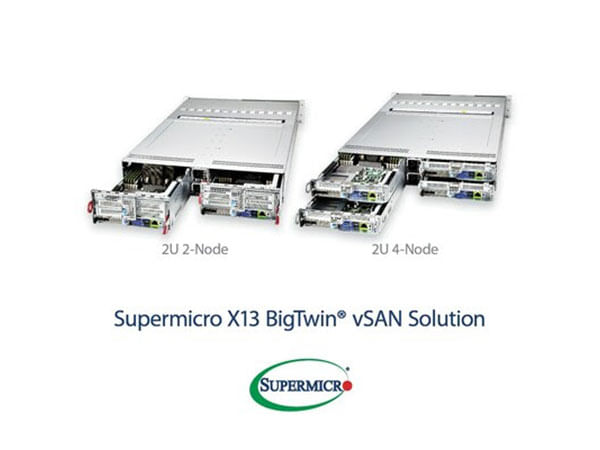 Supermicro Launches Industry Leading vSAN HCI Solution, Delivering up to 4.7X Performance at 3X Lower Cost*