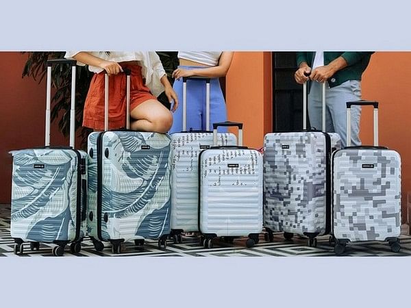 Printed discount luggage sets