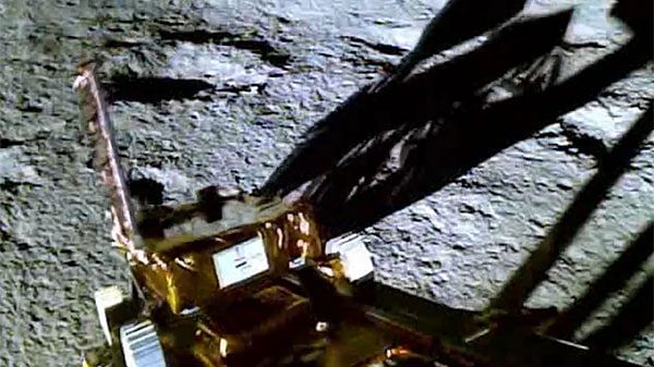 Chandrayaan-3 rover rolls onto moon’s surface, braces for new challenges