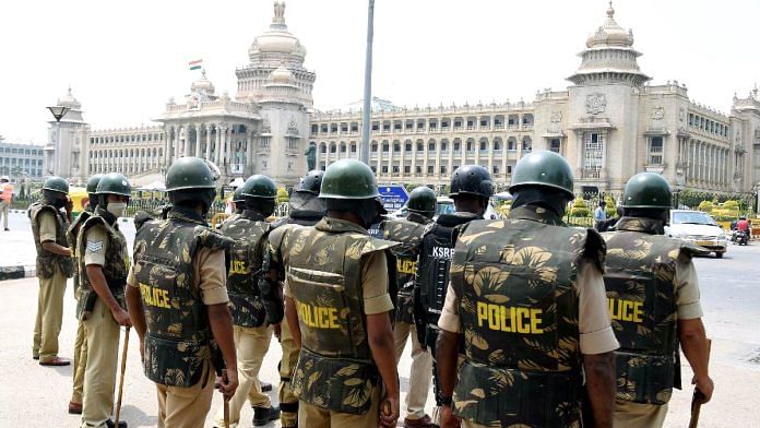 Representational image of Bengaluru Police | ANI