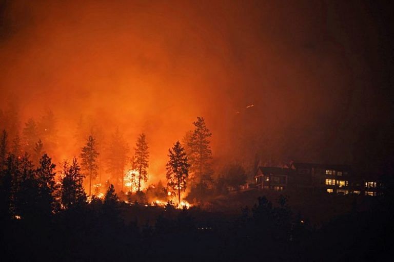 British Columbia wildfires intensify, doubling evacuations to over 35,000