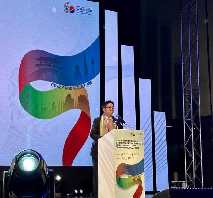 Yu Byung Chae, Deputy Minister for Culture and Arts Policy at the Ministry of Culture, Sports and Tourism of the Republic of Korea. (Photo/ANI)