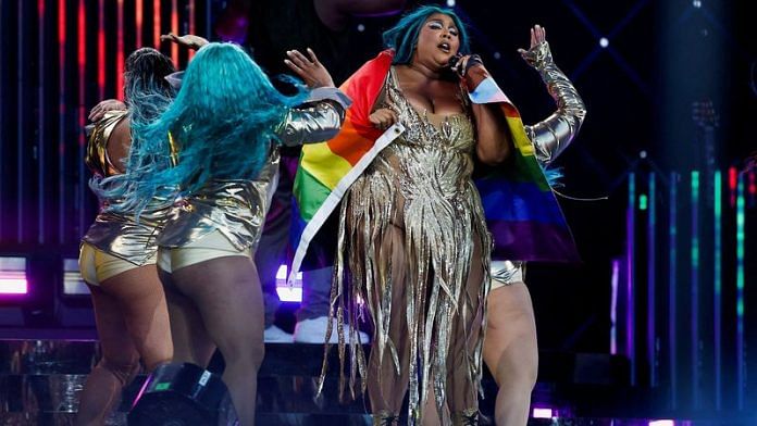 Lizzo performs at the Glastonbury Festival site in Somerset, Britain, June 24, 2023 | Reuters