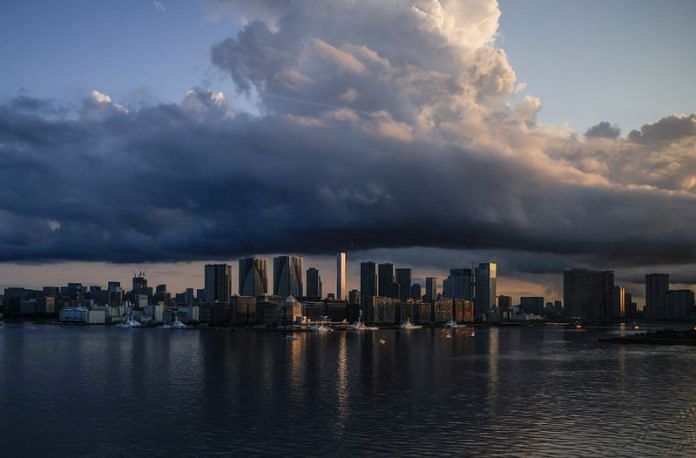 More Japanese region brace for storms as Typhoon Khanun heads west ...