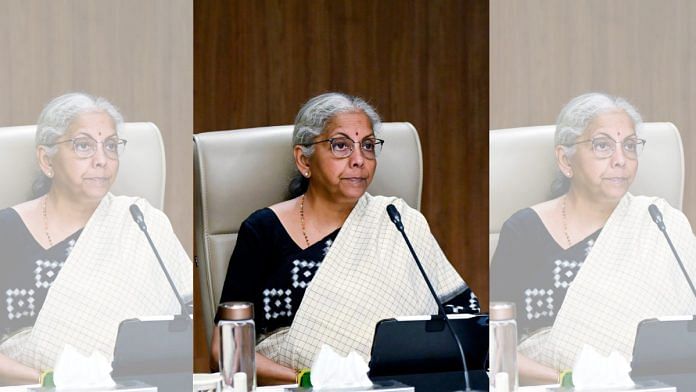 File photo of Union Finance Minister Nirmala Sitharaman | ANI