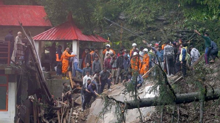 Over 50 dead, dozens missing in Himachal as rain triggers landslides