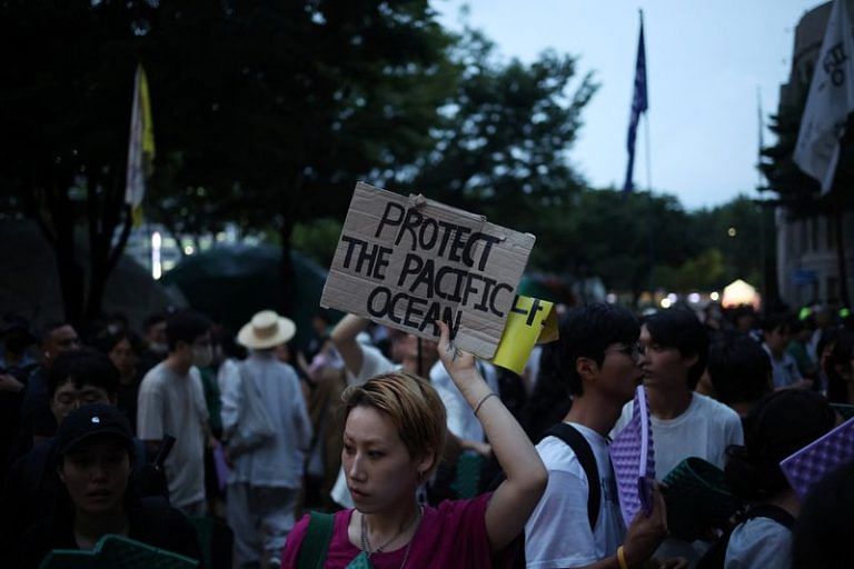 Protests mount in South Korea over Japan’s plan to release Fukushima water