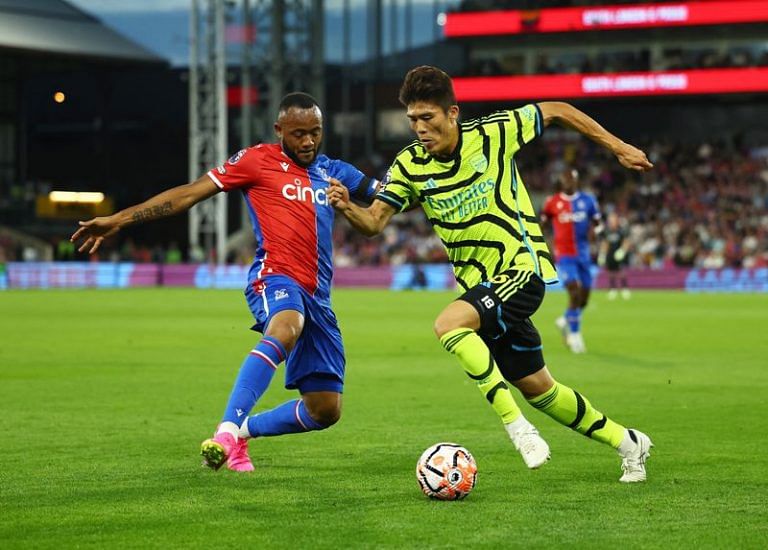 Arsenal’s Arteta delighted with win at Palace despite Tomiyasu red card