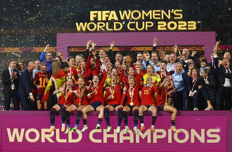 SoccerSpain down England to win Women's World Cup for first time